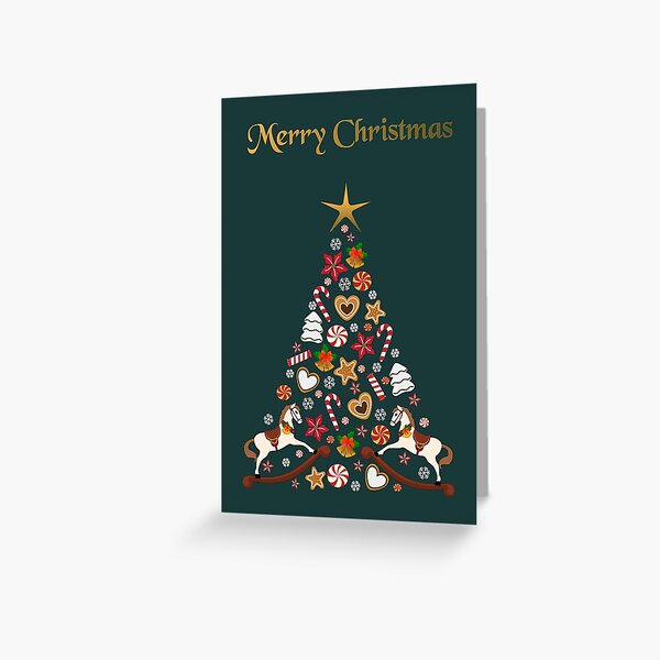 Pretty Ornaments Budget Christmas Card - Budget Holiday Cards