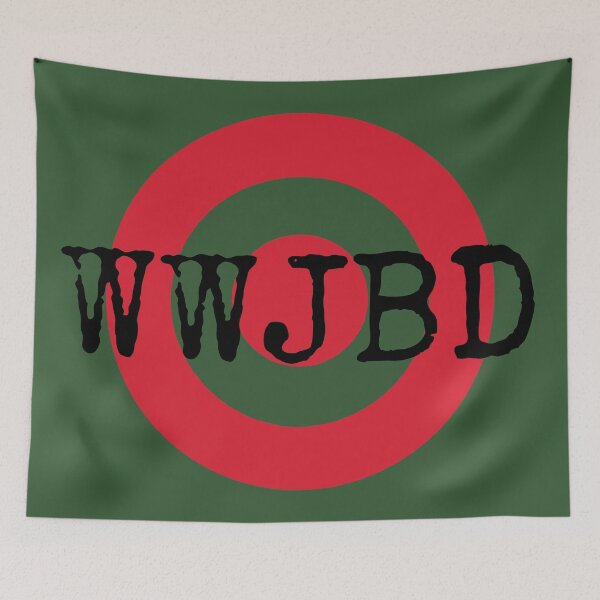 Item preview, WWJBD (black) | What Would JB Do? designed and sold by iwaya-bazaar.