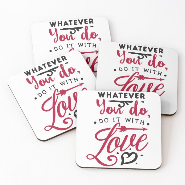 Item preview, Whatever you do do it with love-valentines day 2022 designed and sold by Hartics.