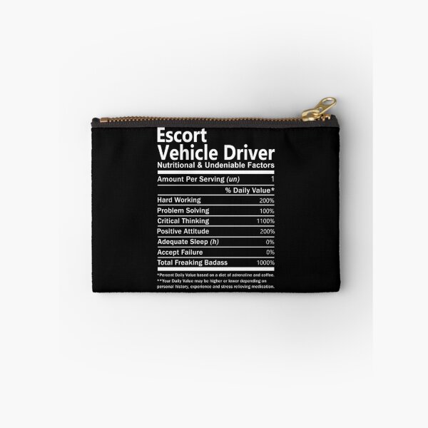 Item preview, Escort Vehicle Driver T Shirt - Nutritional and Undeniable Factors Gift Item Tee designed and sold by oslandefren.