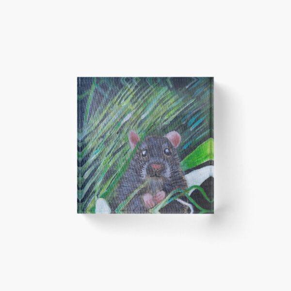 Item preview, Field mouse with pink ears and feet designed and sold by Rebekah Gavra.
