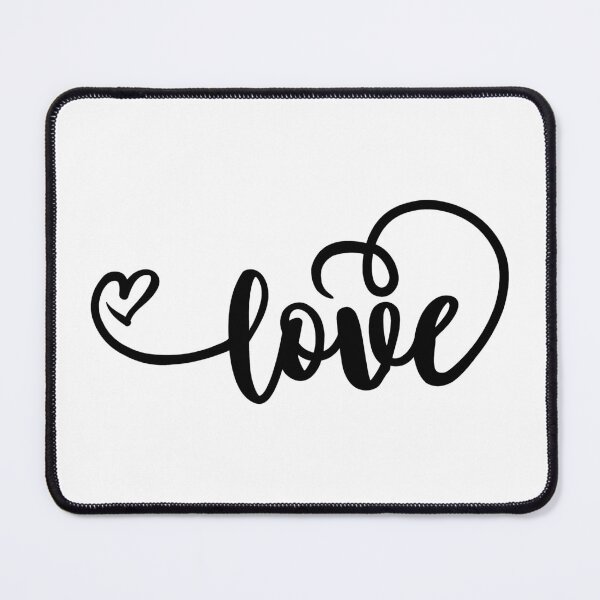 Item preview, word love in italics-valentines day 2022 designed and sold by Hartics.