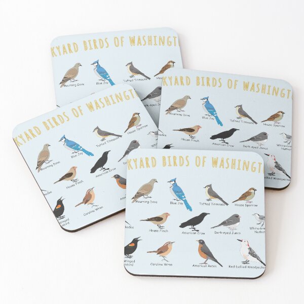 Item preview, Backyard birds of Washington state designed and sold by AndyMcBird.