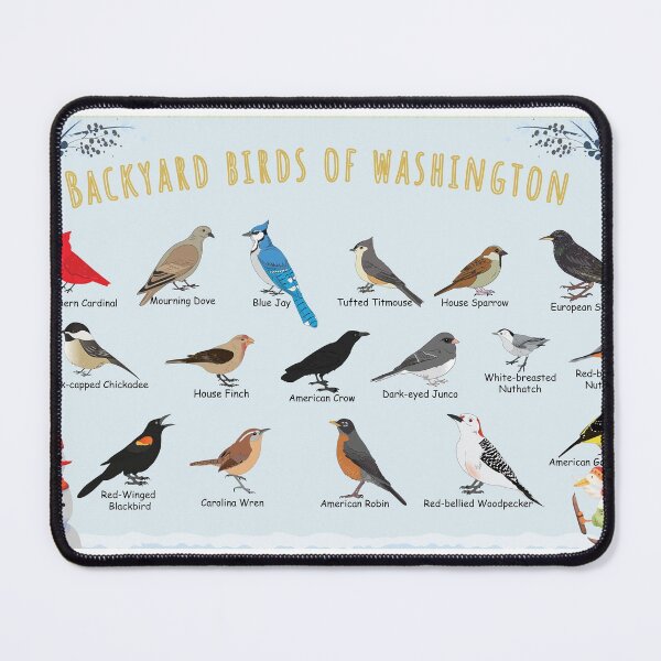 Item preview, Backyard birds of Washington state designed and sold by AndyMcBird.