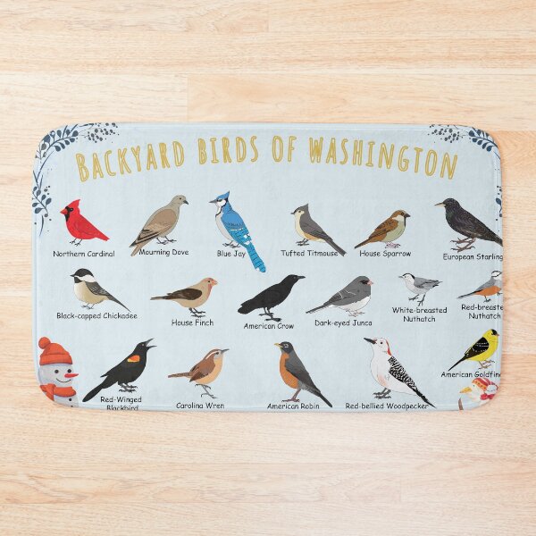 Item preview, Backyard birds of Washington state designed and sold by AndyMcBird.