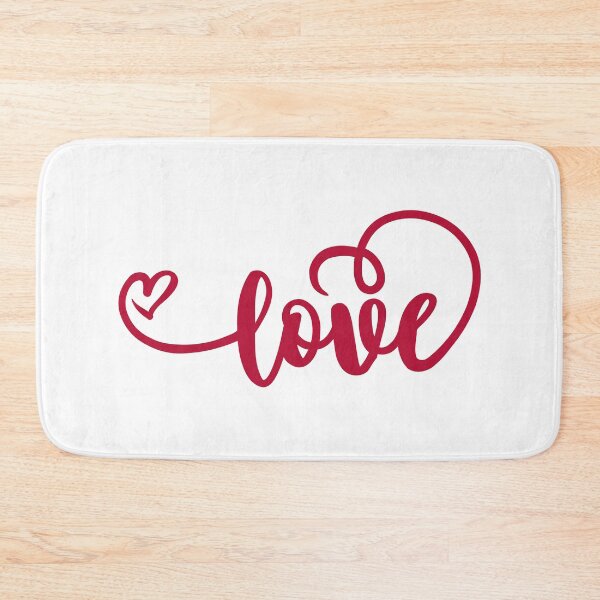 Item preview, word love in italics-valentines day 2022 designed and sold by Hartics.