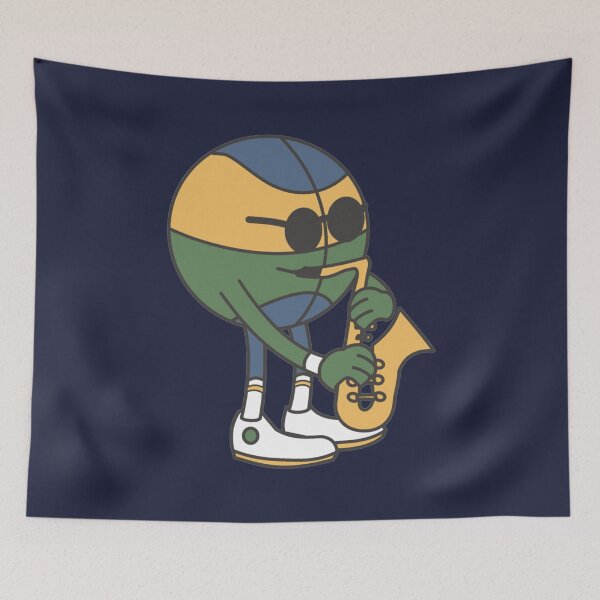 Item preview, Jazz Basketball Man designed and sold by Belloring.