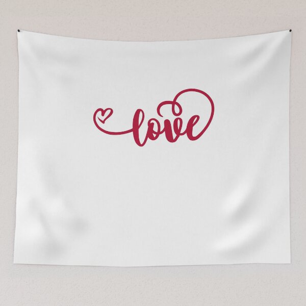 Item preview, word love in italics-valentines day 2022 designed and sold by Hartics.