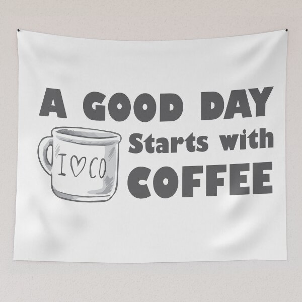 Item preview, Good Day Coffee  shirt designed and sold by RaoPha.
