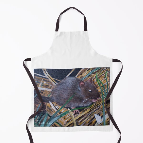 Item preview, Wild rat in hay designed and sold by Rebekah Gavra.