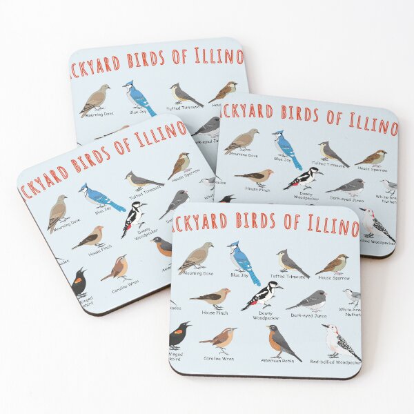 Item preview, Backyard birds of Illinois designed and sold by AndyMcBird.