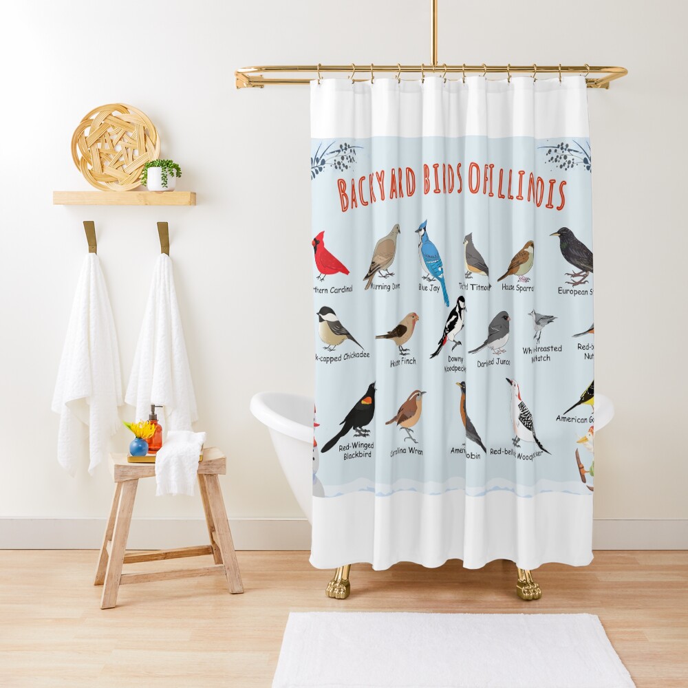 Item preview, Shower Curtain designed and sold by AndyMcBird.