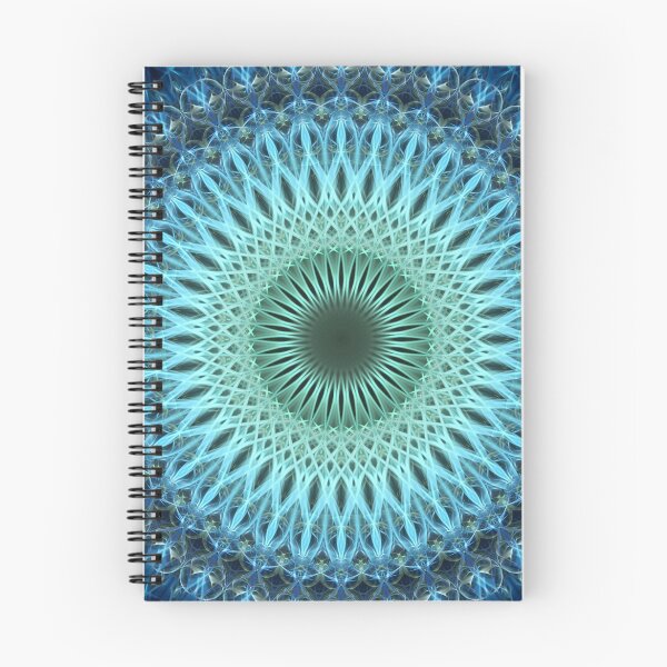 Item preview, Light blue mandala with green designed and sold by JBlaminsky.