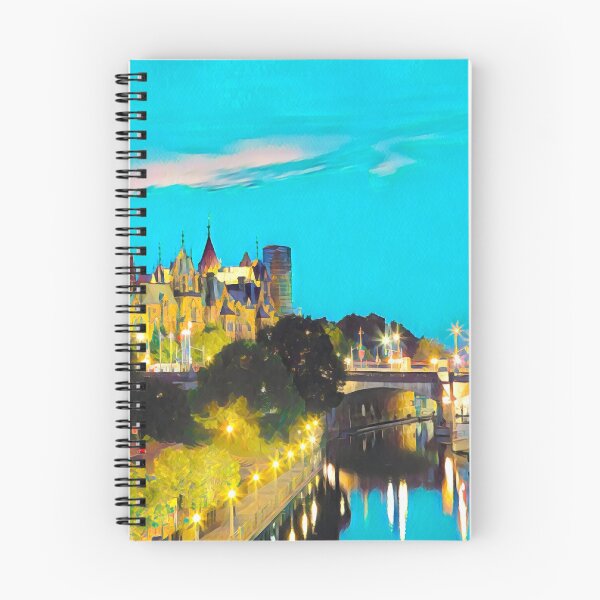 Artikelvorschau, Ottawa bei Nacht entworfen und verkauft von Sofia-Draws.