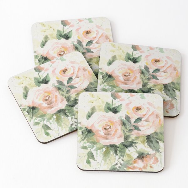 Item preview, Washy Peach Roses B designed and sold by Jean Plout.