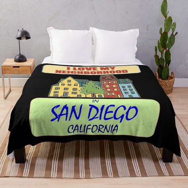 Item preview, I Love My Neighborhood San Diego California designed and sold by artfulnotebook.