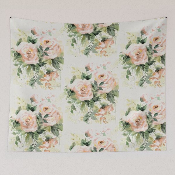 Item preview, Washy Peach Roses B designed and sold by Jean Plout.