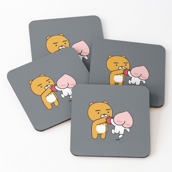 Item preview, KakaoTalk Friends Apeach & Ryan designed and sold by IsaacReeves.