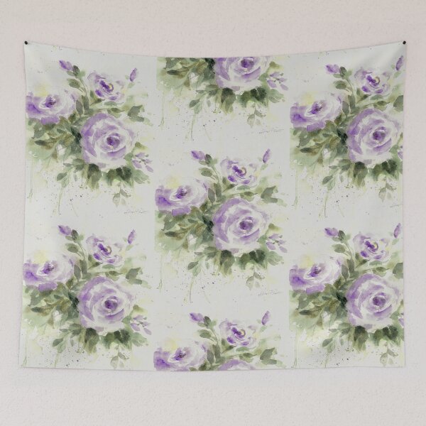 Item preview, Washy Purple Roses A designed and sold by Jean Plout.