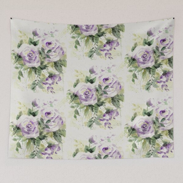 Item preview, Washy Purple Roses B designed and sold by Jean Plout.