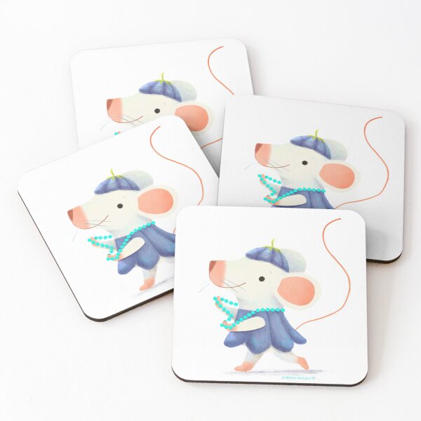 Item preview, Miss Spring Mouse designed and sold by julianamotzko.