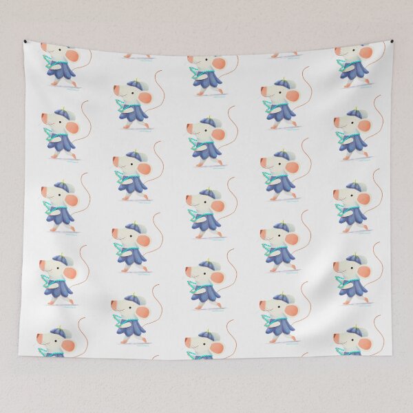 Item preview, Miss Spring Mouse designed and sold by julianamotzko.