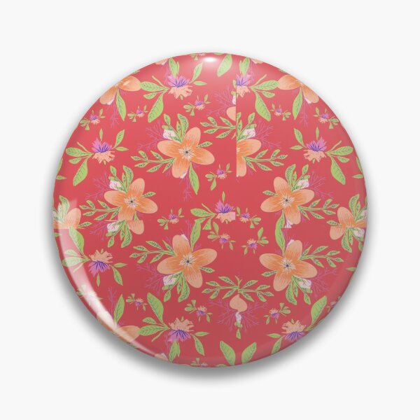 Item preview, Floral flower pattern  designed and sold by Catspuss.