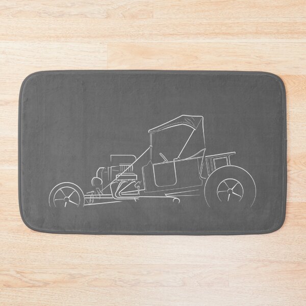 Item preview, Ford T Bucket / Model T - profile stencil, white designed and sold by mal-photography.