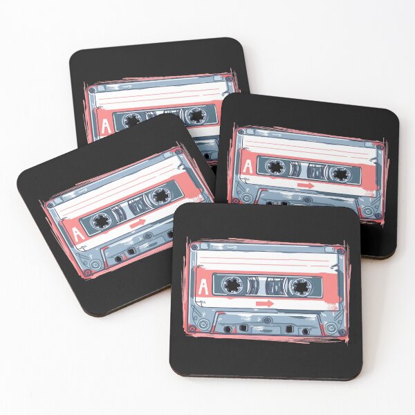 Item preview, Old School Cassette Tape Dark and Pink designed and sold by grafikis.