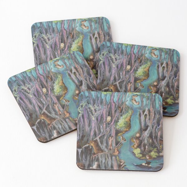 Item preview, Cats in Jungle designed and sold by Janice Schiff.