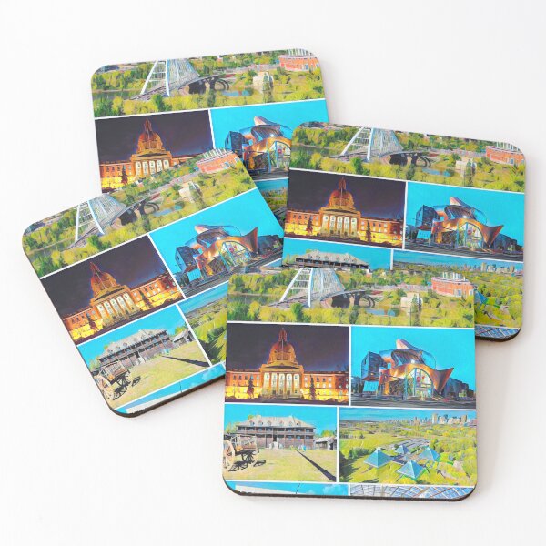Item preview, Edmonton Landmarks designed and sold by Sofia-Draws.