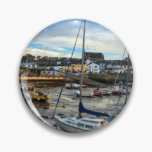Item preview, Boats moored in Porthleven Harbour, Cornwall  designed and sold by VnGphoto.
