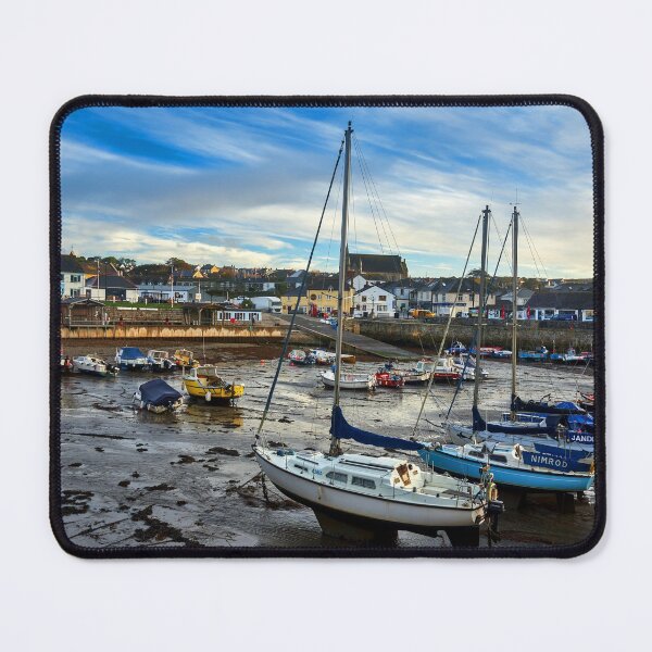 Item preview, Boats moored in Porthleven Harbour, Cornwall designed and sold by VnGphoto.