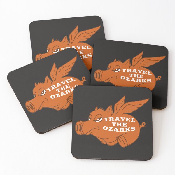 Item preview, Travel The Ozarks "Flying Hogs" designed and sold by trampimages.