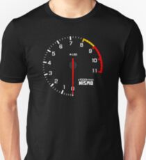 NISSAN スカイライン (NISSAN Skyline) R33 NISMO rev counter Slim Fit T-Shirt