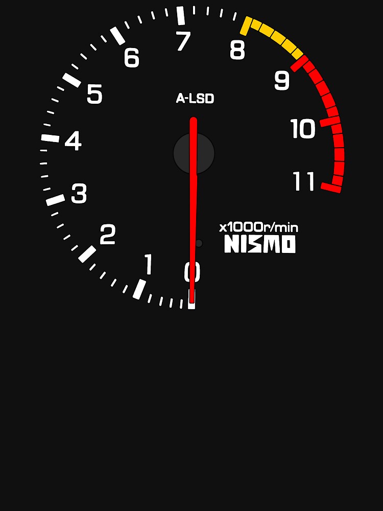 NISSAN スカイライン (NISSAN Skyline) R33 NISMO rev counter von officialgtrch