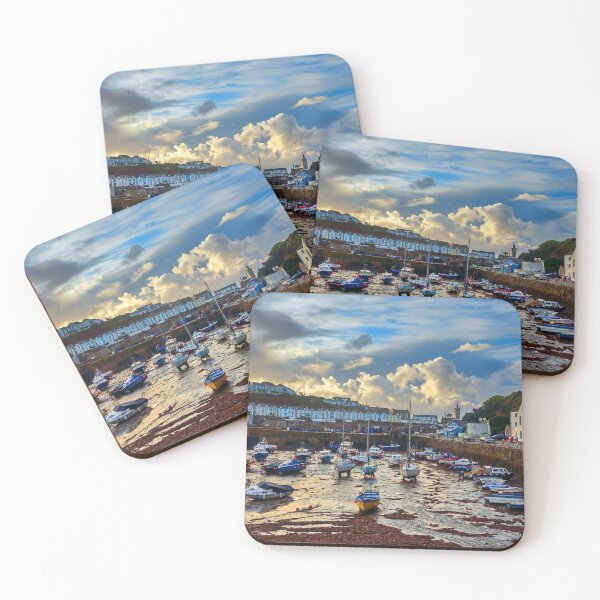 Item preview, Boats moored in Porthleven Harbour, Cornwall  designed and sold by VnGphoto.