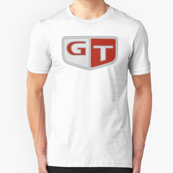 NISSAN スカイライン (NISSAN Skyline) GT Logo Slim Fit T-Shirt