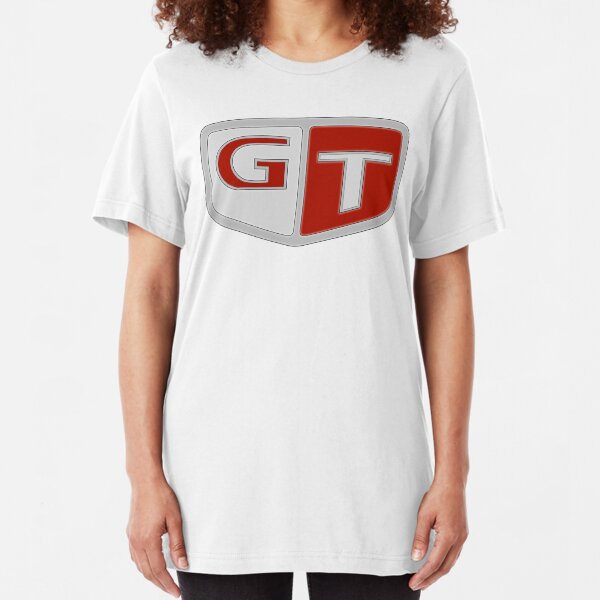 NISSAN スカイライン (NISSAN Skyline) GT Logo Slim Fit T-Shirt
