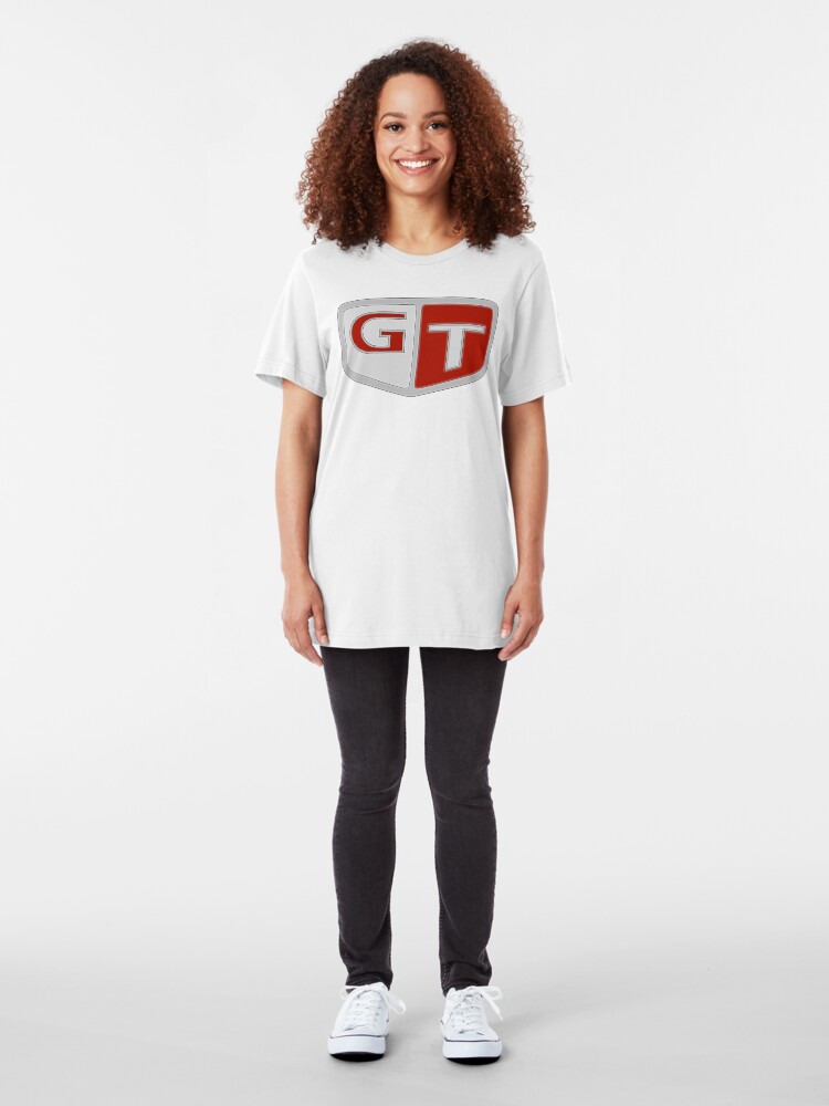 Alternative Ansicht von NISSAN スカイライン (NISSAN Skyline) GT Logo Slim Fit T-Shirt