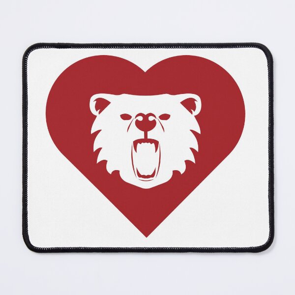 Item preview, Bear Mascot Cares Red designed and sold by cmd-art.