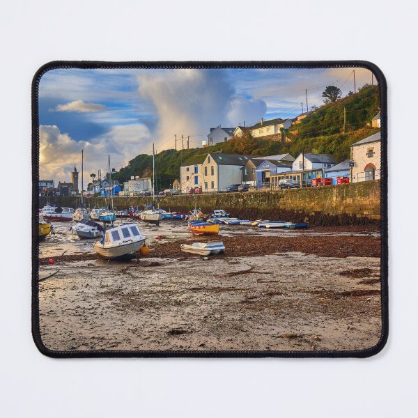 Item preview, Boats moored in Porthleven Harbour, Cornwall designed and sold by VnGphoto.