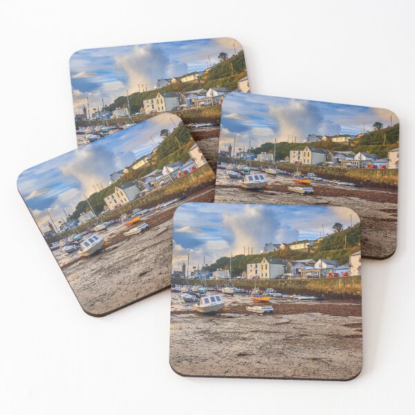 Item preview, Boats moored in Porthleven Harbour, Cornwall  designed and sold by VnGphoto.