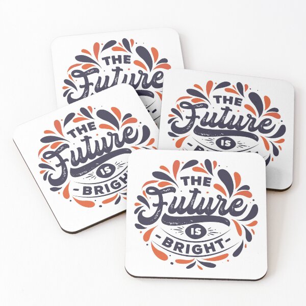 Item preview, The future is bright awesome design stickers designed and sold by ougraz24.