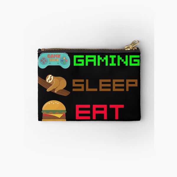 Item preview, Funny cool Gaming sleep eat repeat designed and sold by Zeus-Studio.