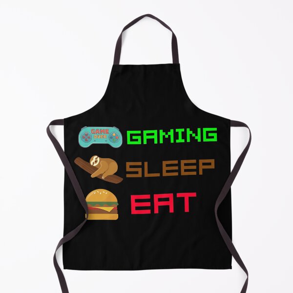 Item preview, Funny cool Gaming sleep eat repeat designed and sold by Zeus-Studio.