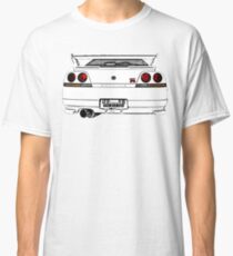 Nissan Skyline R33 GT-R (back) Classic T-Shirt