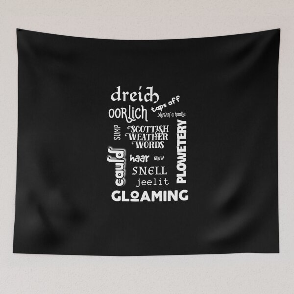 Item preview, Scottish Weather Words  designed and sold by clairemh1.
