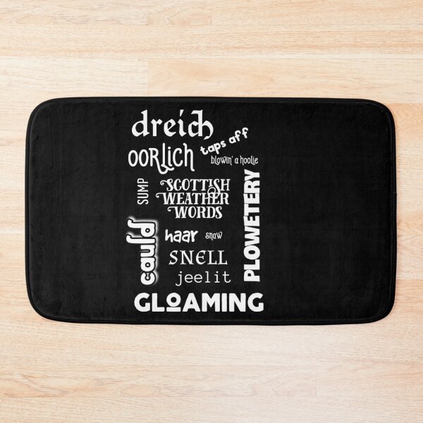 Item preview, Scottish Weather Words  designed and sold by clairemh1.