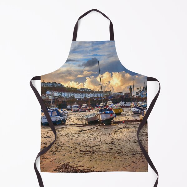 Item preview, Boats moored in Porthleven Harbour, Cornwall   designed and sold by VnGphoto.